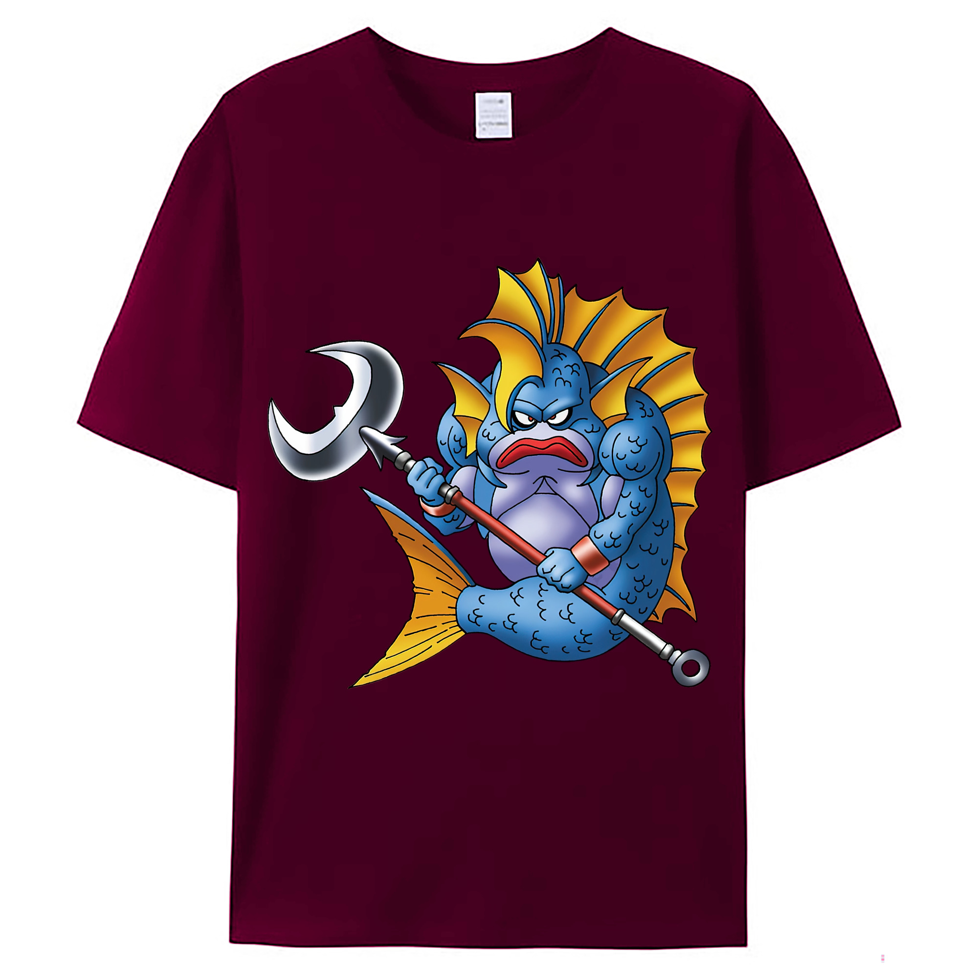 （画像用） ドラゴンクエスト Doragon Kuesuto Dragon Quest レディースカジュアルプリントTシャツ（綿100％）